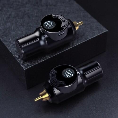 Wireless Tattoo Power Supply Machine Battery Mini 1500 MAH Working 10 Hours Tattooing Pen Quick Charge RCA Jack Goods