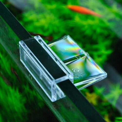 4pcs Acrylic Aquarium Glass Cover Fish Tank Lid Bracket Clip Support Holder Fish Tank Acrylic Clips Tool 6mm 8mm 10mm 12mm