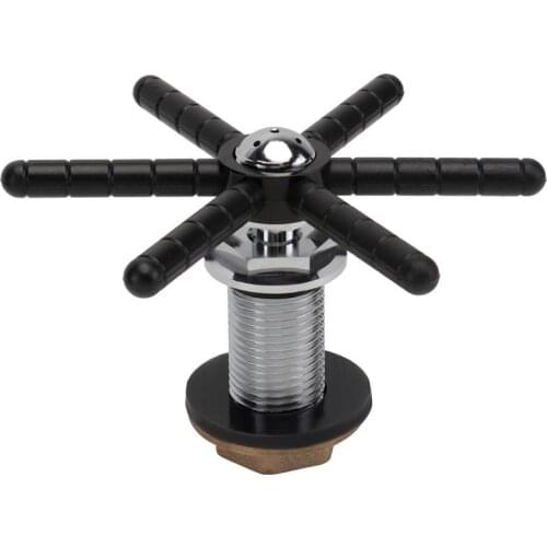 1pc Automatic Glass Rinser Cup Washer Automatic Cup Washer for Shop (Black)