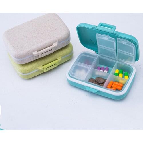 Travel Pill Case Portable Pill Box Organizer Medicine Case Pill Dispenser Tablet Pill Medicine Container Pill Storage Box