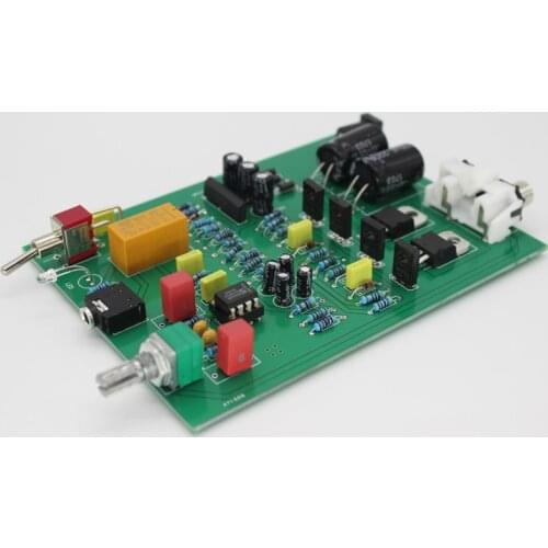 HIFI High Fever Headphone Amplifier Board Diy Finished Board Power Pair Tube Headphone Amplifier Good Sound Quality NE5532