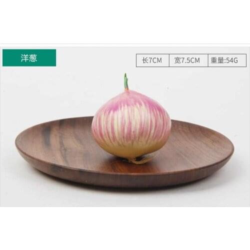 Fruits model Simulation Vegetables Fake Fruits Food Model Home Cabinets Decorations Simulation Onions Children Enlightenment