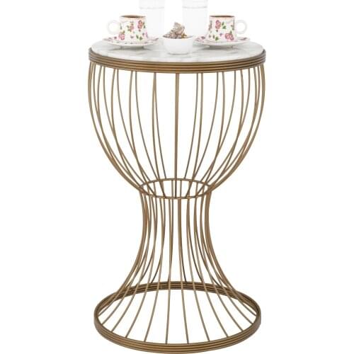 2 way Tumbled marble Coffee Table side table low table living room stand squarehead style modern coffee table