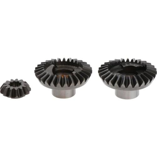 3pcs Marine Boat Gear Set 67D-45560-00 6E0-45551-00 67D-45570-00 Replacement for Yamaha F4 4 stroke 4HP boat engine, Durable