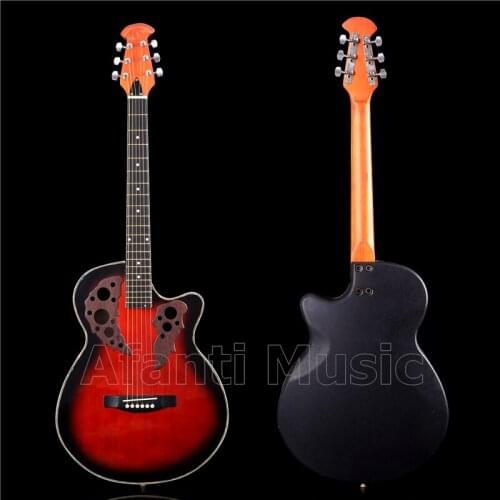 HOT! Afanti Music Super Roundback/ Carbon Fiber Back & Side Acoustic guitar (ANT-050)