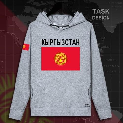 Kyrgyzstan Kyrgyz KG KGZ men hoodie pullovers hoodies men sweatshirt streetwear clothing hip hop tracksuit nation flag Spring 02