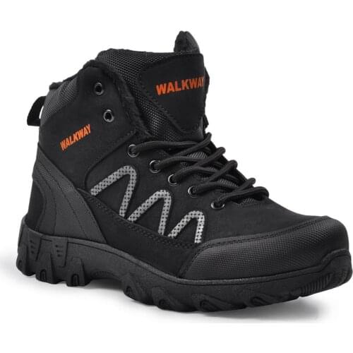 Mens Winter Boots Outdoor Boots water repellent outer surface soğuğa durable shoes quality elegant fashion Sneakers