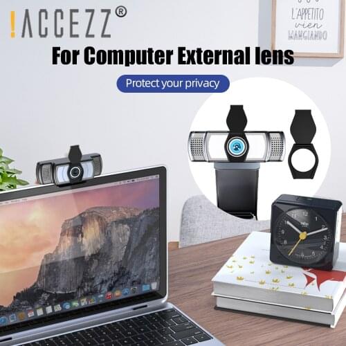 !ACCEZZ Webcam Cover Privacy Sticker For HD Pro Camera For logitech C920 C922 C930e For aoni A30 Protective Lens Plastic Cover