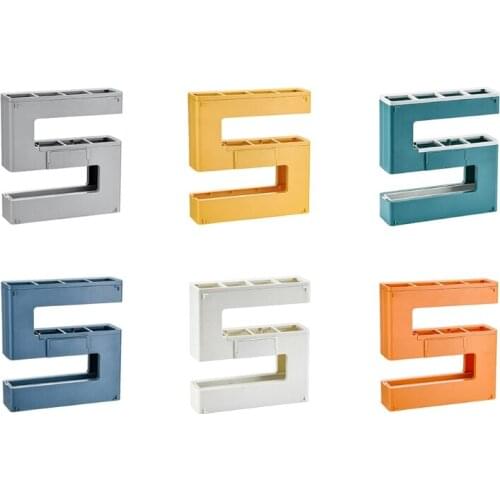 Wall Mounted Umbrella Stand Rack 5-Shape Umbrellas Storage Holder Shelf for Home Office Hotel Hanger Organizer