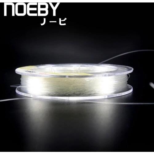 Noeby Brand 100m Japan Fluoro Carbon Fishing Line 6-32Lb Monofilament Carp Wire Leader Line Low extensibility