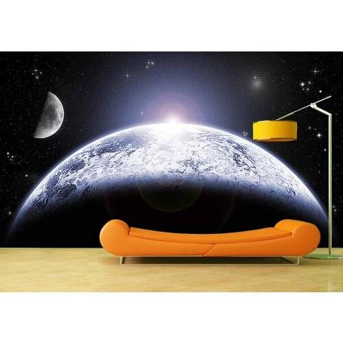 Wholesales Hot Custom Art Photo Wallpaper Abstract Earth Background Wall Decoration PosterRemovable Wall Mural Wall Stickers
