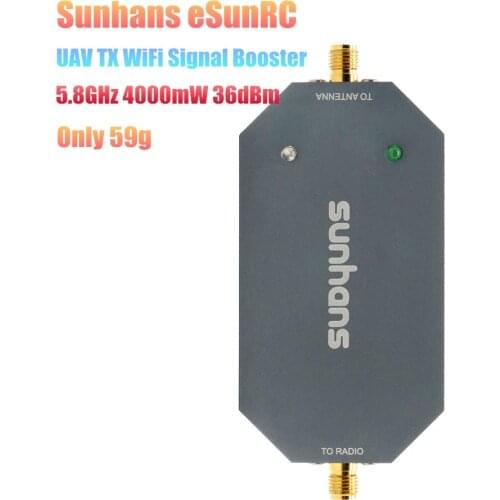 [Genuine] SUNHANS eSunRC 4000mW 36dBm 5.8GHz IEEE 802.11a/n/ac TX WiFi Signal Booster UAV Transmit Amplifier