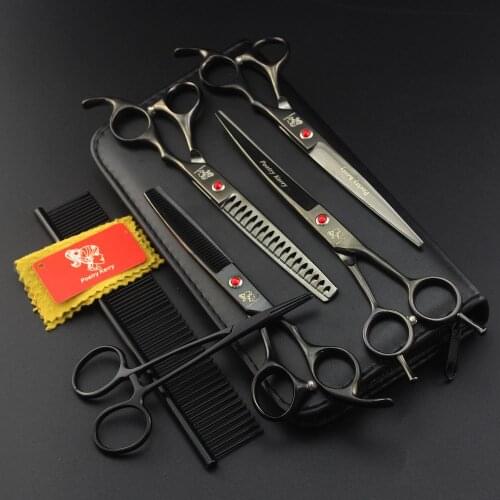 Poetry Kerry Professional Pet Grooming Scissors Set 7 Inch