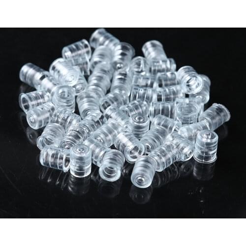 50Pc Shelf Pin and Rubber Sleeve Fastener Kitchen Closet Cabinet Support Studs Pegs Durable Metal Fixed Hardware for Home Office