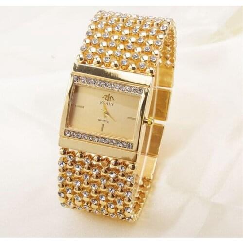 Womens Stainless Steel Quartz Watch Rhinestone Crystal Analog Wrist Watch Magnetic Bracelet Metal Strap Stainless Steel Strap