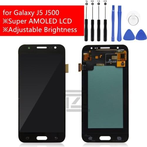 For Samsung Galaxy J5 J500 lcd Display Touch Screen Digitizer Super AMOLED LCD Display for Galaxy J5 2015 J500F Repair Parts