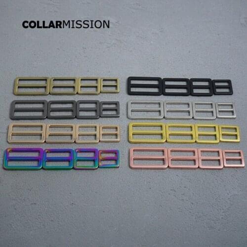 20pcs/lot Metal Non-Welded plating Roller Pin Tri-Glid For Backpacks Straps cat dog collar DIY accessory for 8 colours
