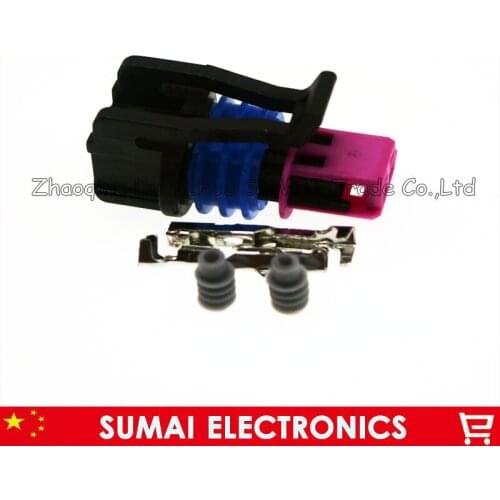 2Pin 15449028-1 Auto oxygen sensor plug,water temp sensor plug connector for Buick, Regal, LaCrosse, Sail, etc