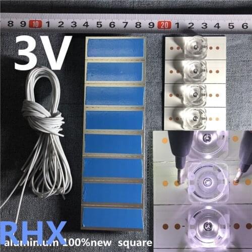 400 PCS 100%NEW 3V SMD Lamp Beads with Optical Lens Fliter for LED TV Repair D40PFCNNN39 LED39D07A-1C26AG-0130339007040