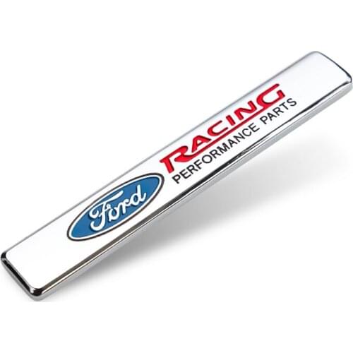 Car Side Fender Rear Trunk Emblem Badge Sticker Decals For Ford Focus 2 3 MK2 MK3 Fiesta Mondeo Mustang 2018 2015 EcoSport Edge