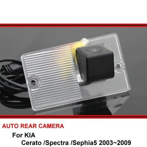 For KIA Cerato Spectra Sephia 5 Hatchback 2003~2009 Night Vision Car Reverse Backup Parking Rear View Camera HD CCD