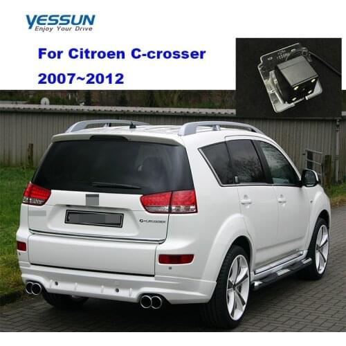 Yessun rear view camera For Citroen C-crosser 2007~2012 AHD/CVBS camera/dynamic camera/ parking camera/licese plate camera
