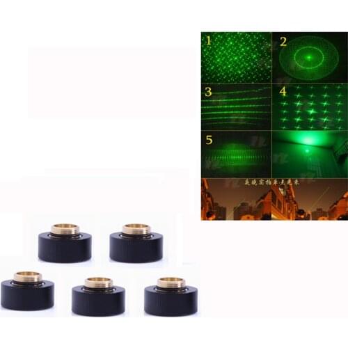 1 Pcs Star Cap For Laser Pointer Sight 303 CNC Lazer Pointer Powerful device Adjustable Focus Lazers