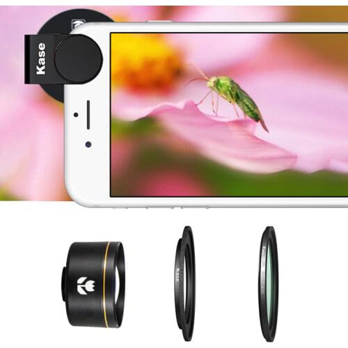 Kase Master Macro Lens with 52mm CPL Filter For Smartphone