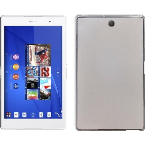 Matte Soft TPU Case Gel Back Cover For Sony Xperia Z3 8.0 Tab Tablet Compact SGP621 SGP641