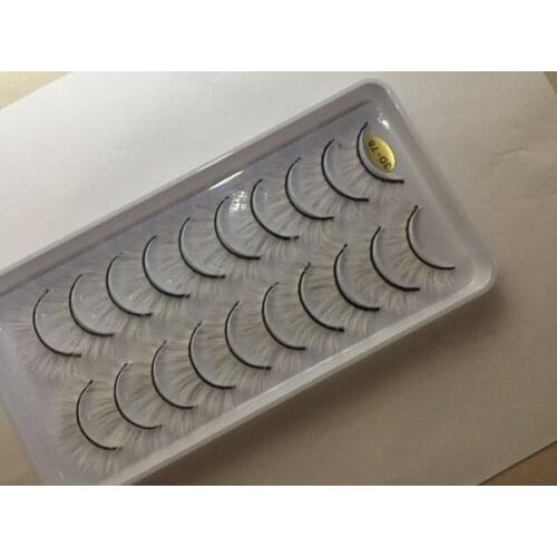 QUXINHAO 10Pairs Fashion Natural Short Fake Eye Lashes False Eyelashes Professional Beauty Makeup Eyelash doll eyelashes