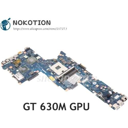NOKOTION K000135200 QFKAA LA-8391P Laptop Motherboard For Toshiba Satellite P850 Main Board DDR3 GT630M graphics