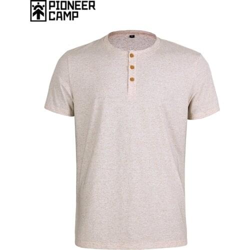 Мужские футболки хенли Pioneer Camp China At AliExpress