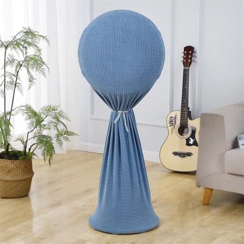 Round Full Coverage Floor Fan Dust Cover Dust-proof Electric Fan Protection Cover, Household Floor Stand Fan Elastic Dust Covers