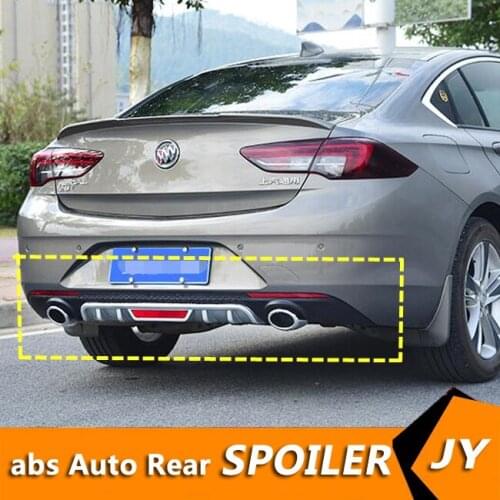 For Insignia Body kit spoiler 2017-2019 Opel Insignia ABS Rear lip rear spoiler front Bumper Diffuser Bumpers Protector