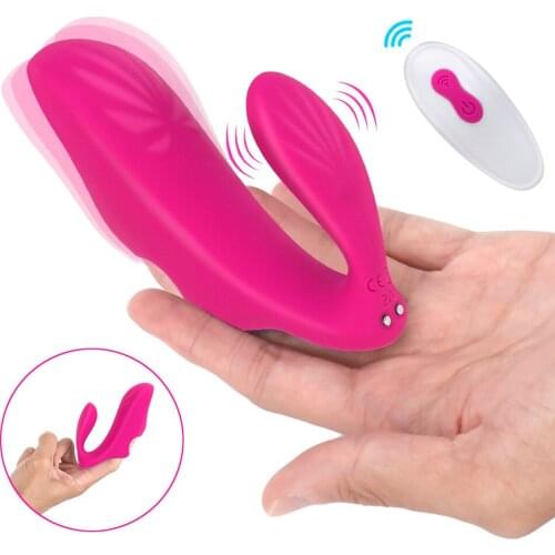 Sex Toys for Women Vagina Stimulate Double Heads Finger Vibrator G spot Clitoral Massager Wireless Remote Control