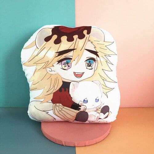 42cm Japan Anime Demon Slayer: Kimetsu No Yaiba Tomioka Giyuu Cosplay Cute Plush Dolls Figure Model Toys Unisex Gifts