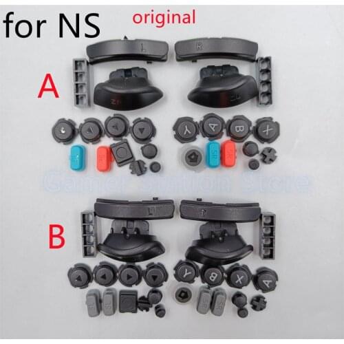 50sets/pcs Original For NS L R ZL ZR button ABXY D-Pad Buttons replacement For Nintend Switch Joycon controller Accessories