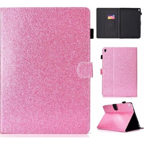 Glitter Bling Leather PU Cover Case For Apple iPad Pro 9.7'' Cover Case For iPad pro 9.7 inch model Capa Case