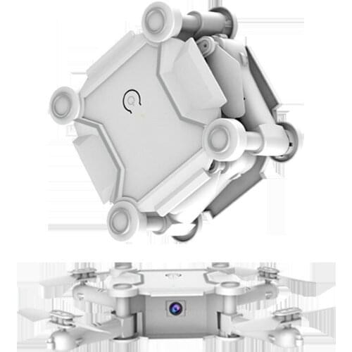 Mini Pocket Drone With Camera WIFI FPV RC Helicopter Four-Axis Aircraft Remote Control Aerial Quadcopter RC Drone Toys For Kid