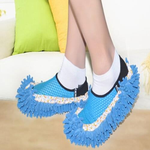 1 Pcs Multifunctional Lazy Person Shoes Covers Unpick and Wash Home House Bathroom Dust Cleaner Wood Floor Practical Slippers