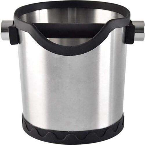 Non-Slip Silicone Base Coffee Grounds Container Drain Container Stainless Steel Filter CNIM Hot