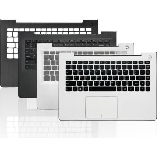 New Laptop Case For Lenovo U31-70 500S-13ISK Palmrest Upper Case with Keyboard Black/White
