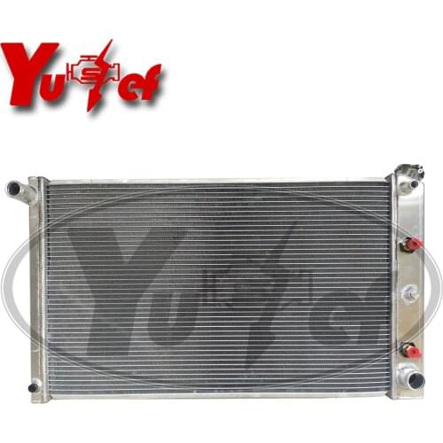 High quality aluminum radiator for Chevy Caprice El-camino monte carlo impala 28“core DPI:161