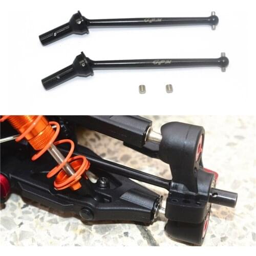 RC Car Parts GPM ARRMA 1/7 LIMITLESS INFACTION 1/8 TYPHON 6S Accessories Metal hardened steel front/rear CVD universal joint