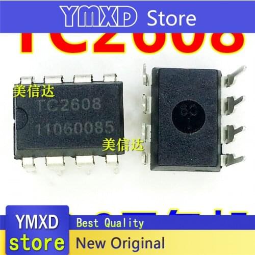 10pcs/lot New Original Power supply IC TC2608 rich multi-function segment switch circuit chip DIP8 In Stock