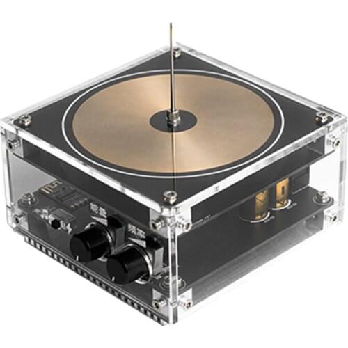 10CM Flat Bluetooth Music Tesla Coil / High Frequency and High Voltage Pulse Test Device / Scientific Experiment
