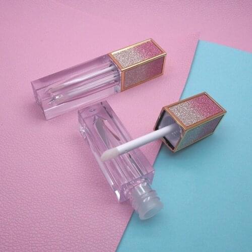 100pcs Refillable Lip Gloss Tubes 4.5ML Clear Plastic Empty Make up DIY Lip Gloss Containers Make up Tools