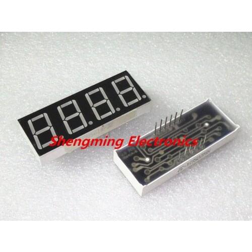 50pcs 0.56 inch 4 digit Red Led display 7 segment Common Anode