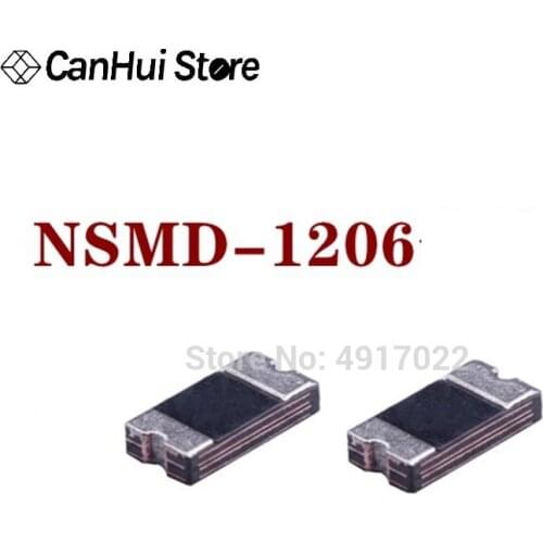 50Pcs 1206 Self-Recovery Fuse NSMD 3000mA 3A 6V 8V 16V 24V 48V 30V 60V Recoverable Fuse SMD Resettable Fuse PPTC PolySwitch Hot