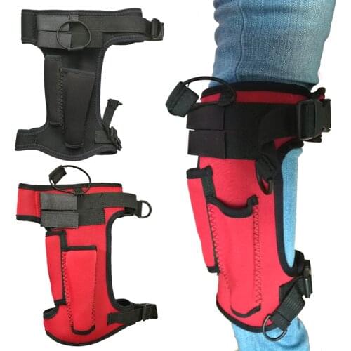 Scuba Diving Neoprene Knife Wrap Sheath Strap Leg Holder Tech Adjustable Dive Gear